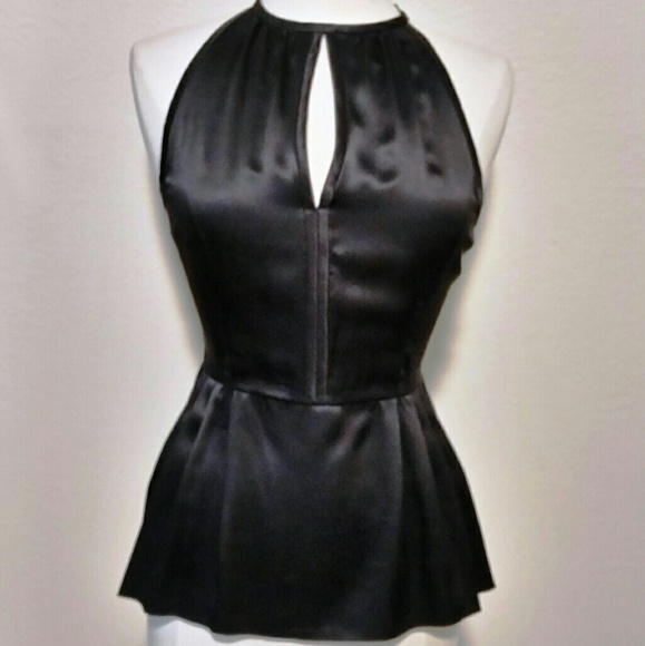 NEW Prada Sleeveless Black Silk Blouse ITALY Size 40 - Picture 1 of 8